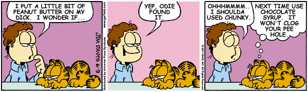 garfield loves lasagna - The Something Awful Forums